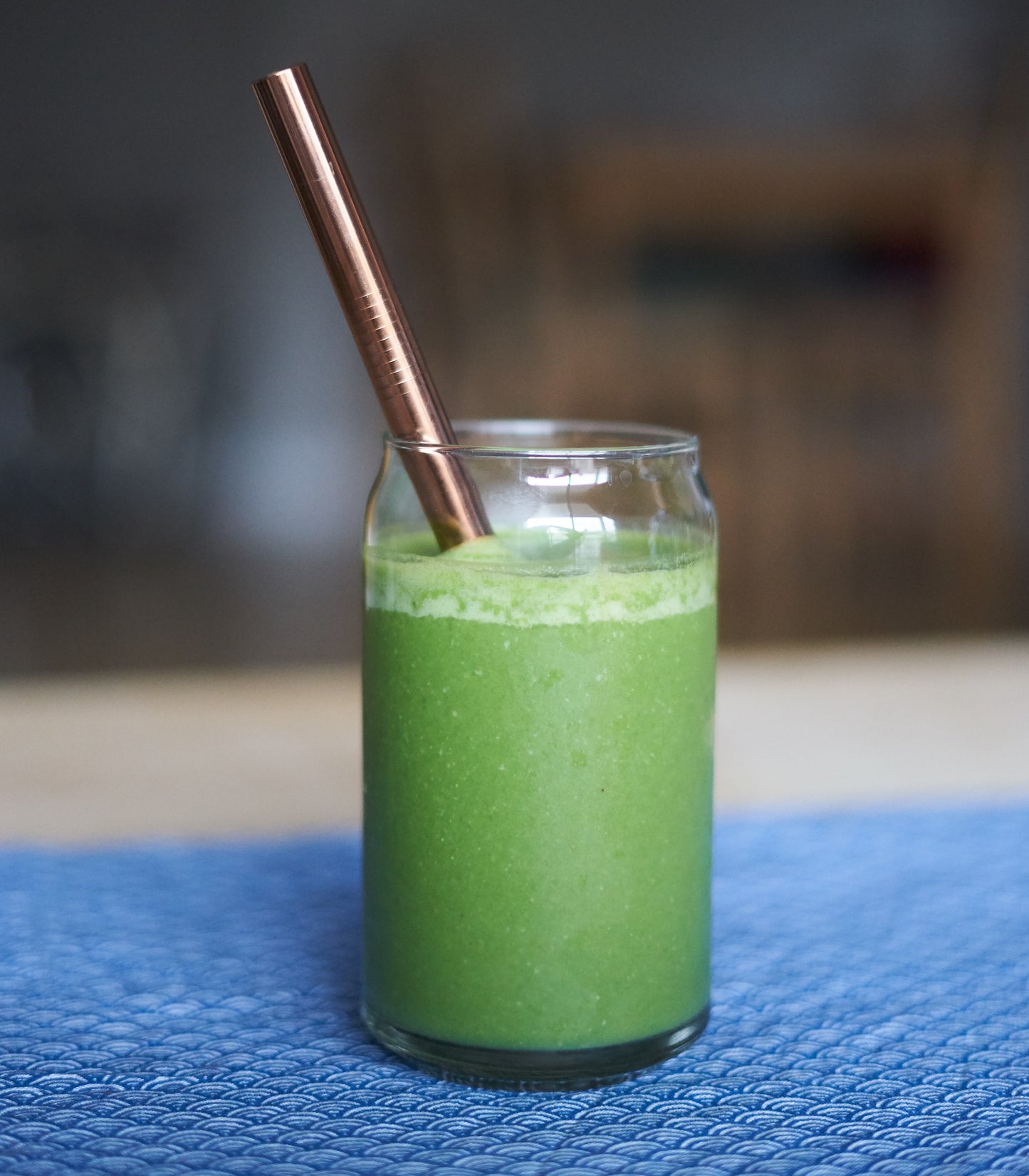 2x Stainless Steel Smoothie Straws with 1x Cleaning Brush